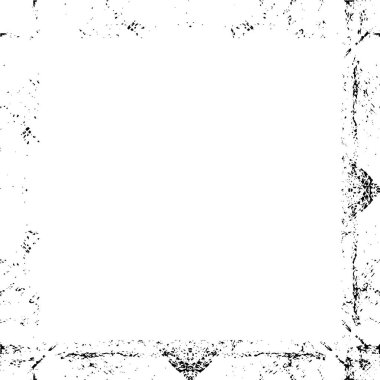 Tasarım için siyah çerçeveli beyaz arkaplan