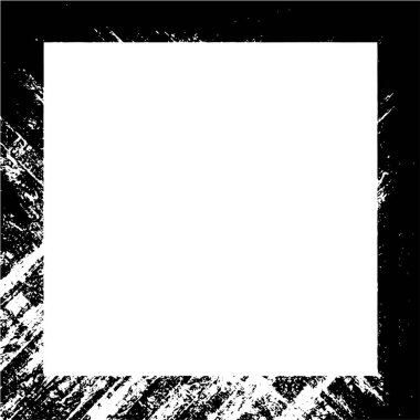 Tasarım için siyah çerçeveli beyaz arkaplan