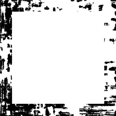 Tasarım için siyah çerçeveli beyaz arkaplan