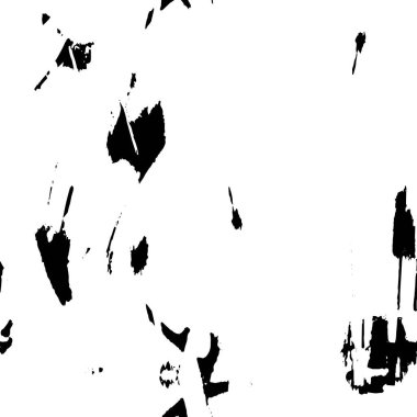 Soyut monokrom grunge arkaplanı. Siyah ve beyaz desen