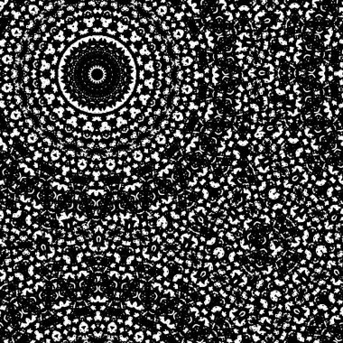 Soyut monokrom grunge arkaplanı. Siyah ve beyaz desen