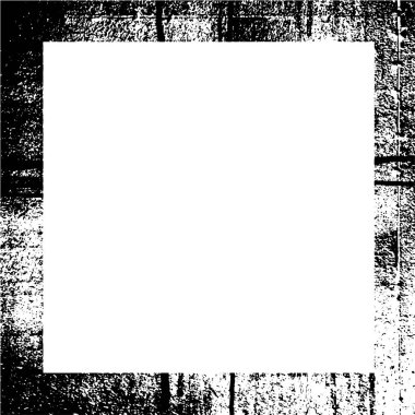 Tasarım için siyah çerçeveli beyaz arkaplan