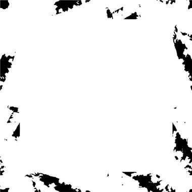 siyah ve beyaz grunge çerçeve, eskimiş eski arkaplan