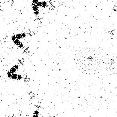 tasarım, vektör illüstrasyonu için siyah ve beyaz dekoratif arkaplan  
