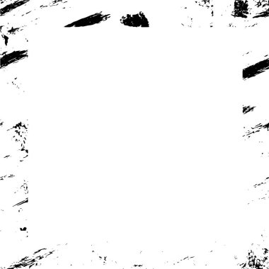 siyah ve beyaz grunge çerçeve, eskimiş eski arkaplan