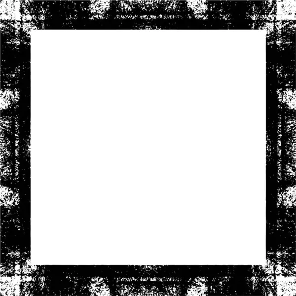 Black White Geometric Pattern Vector Illustration — Stock Vector