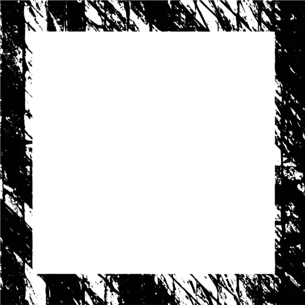 Zwart Wit Geometrisch Patroon Vectorillustratie — Stockvector