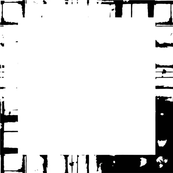 Patrón Geométrico Blanco Negro Ilustración Vectorial — Vector de stock
