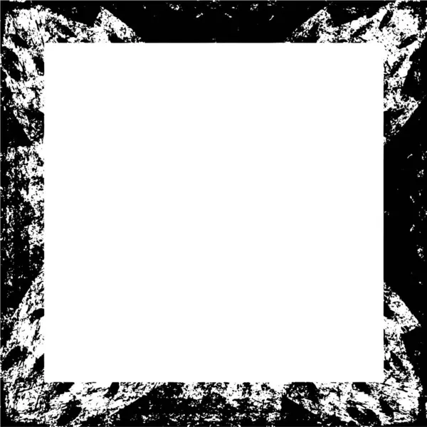 Fond Abstrait Cadre Monochrome — Image vectorielle