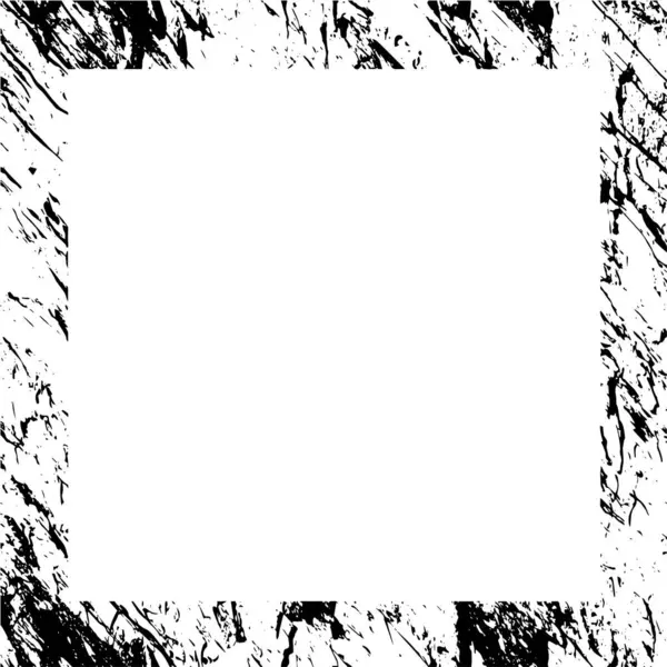 Abstracte Achtergrond Monochroom Frame — Stockvector