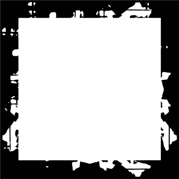 Czarny Biały Monochromatyczne Grunge Vintage Pogodne Ramki Abstrakcyjne Tekstury Wzorem — Wektor stockowy