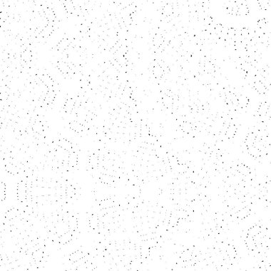 Abstract black and white vector background. Monochrome vintage surface with dirty pattern in cracks, spots, dots