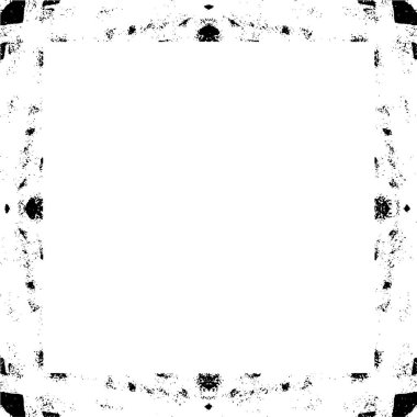 Eski siyah ve beyaz grunge klasik dokusu retro desenli, çerçeve resim için boş alan, metin.