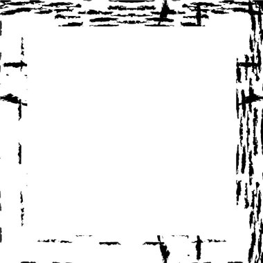 Tek renk şeklinde koyu grunge geometrik desen. çerçeve dokusu, izole 