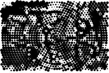 tasarım, vektör illüstrasyonu için siyah ve beyaz dekoratif arkaplan  