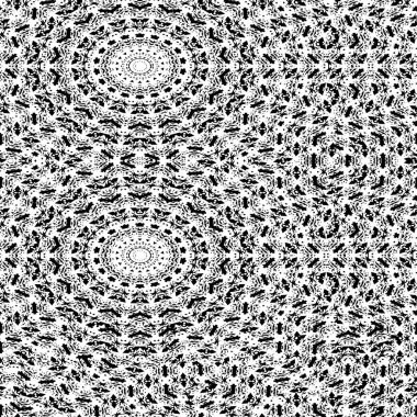 Çizik ve çiziklerle dolu siyah beyaz bir arka plan. Soyut vektör illüstrasyonu.