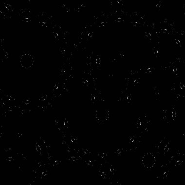 Çizik ve çiziklerle dolu siyah beyaz bir arka plan. Soyut vektör illüstrasyonu.