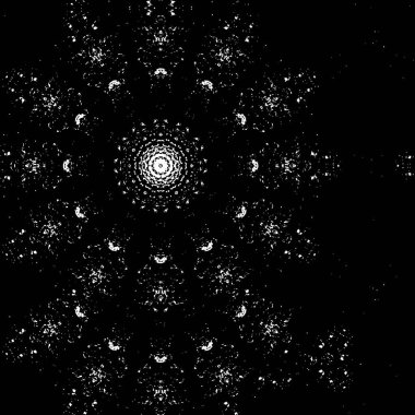 Çizik ve çiziklerle dolu siyah beyaz bir arka plan. Soyut vektör illüstrasyonu.