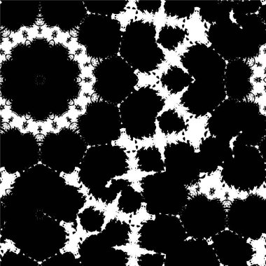 tasarım, vektör illüstrasyonu için siyah ve beyaz dekoratif arkaplan  