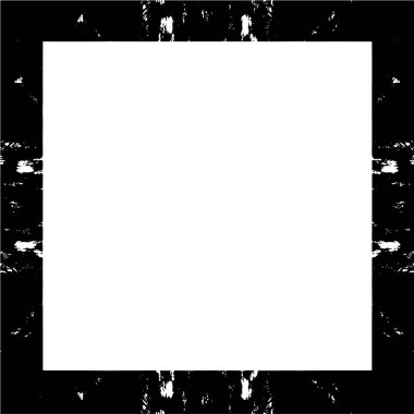 Retro desenli eski siyah-beyaz grunge vintage deseni, resim için boş alanı olan çerçeve, metin. 