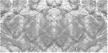 Vektör grunge dokusu. Siyah beyaz arka plan. Soyut monokrom resim koyu tonlarda solmuş bir efekt içerir