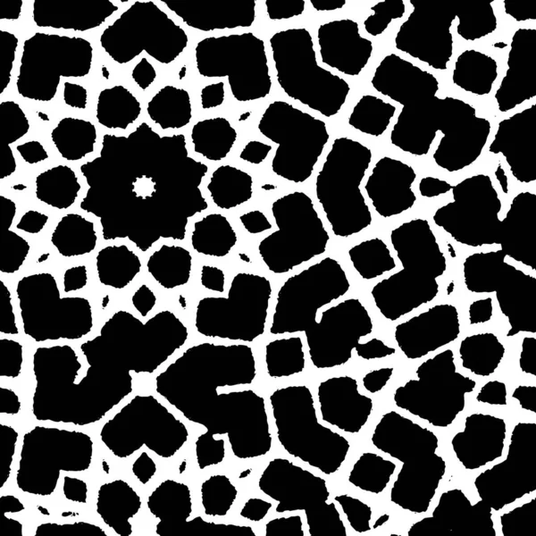 Abstract Black White Vector Background Monochrome Vintage Surface Dirty Pattern — Image vectorielle