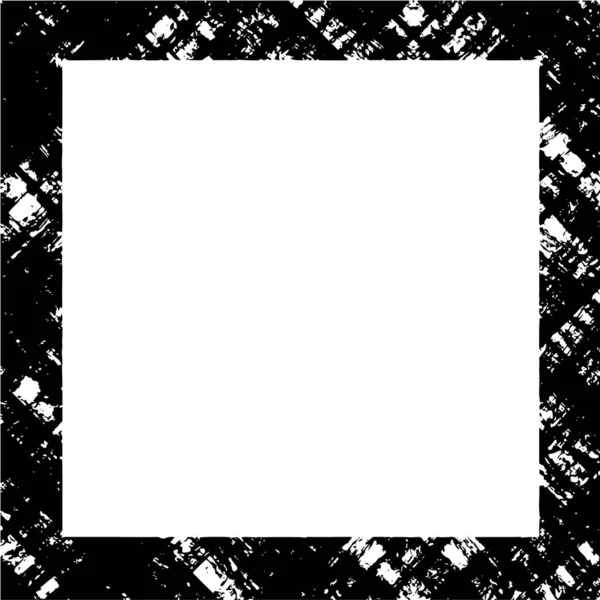Черный Белый Гранж Выветривается Текстура Фона — стоковый вектор