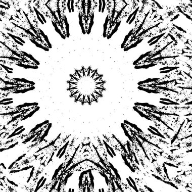 Soyut grunge arkaplanı. Monokrom dokusu. vektör illüstrasyonu