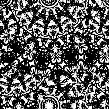 black and white abstract ethnic background 