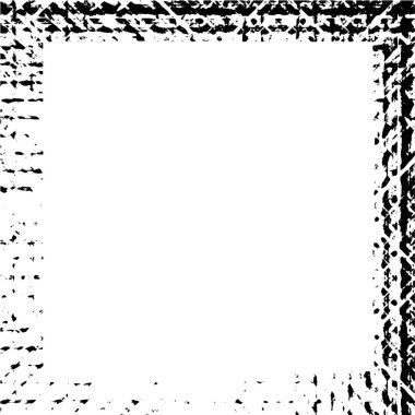 black and white monochrome old grunge vintage frame background abstract antique texture with retro pattern 