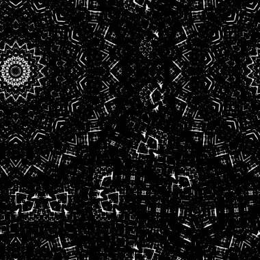 black and white abstract ethnic background 