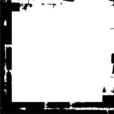 black and white monochrome old grunge vintage frame background abstract antique texture with retro pattern 