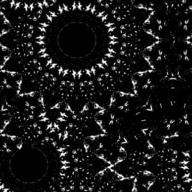 black and white abstract ethnic background 