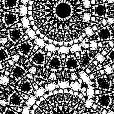 Etnik, pürüzsüz, süs dantelli arka plan. Mandala deseni.