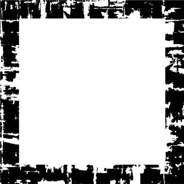 black and white monochrome old grunge vintage frame background abstract antique texture with retro pattern 