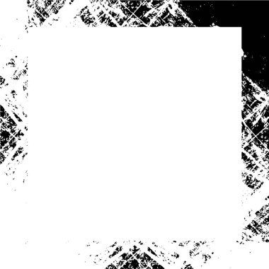 black and white monochrome old grunge vintage frame background abstract antique texture with retro pattern 