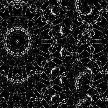 Etnik, pürüzsüz, süs dantelli arka plan. Mandala deseni.