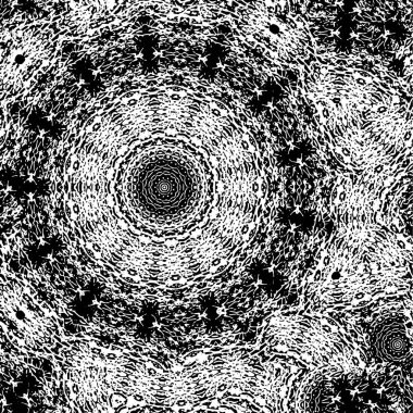 Etnik, pürüzsüz, süs dantelli arka plan. Mandala deseni.