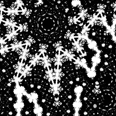 Etnik, pürüzsüz, süs dantelli arka plan. Mandala deseni.