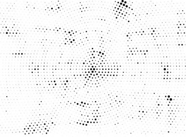 bir çok noktalı siyah beyaz monokrom deseni