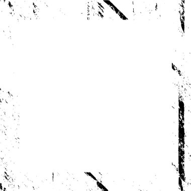 Grunge vuruş çerçevesi çiziyor. Kirli kaplama ve tehlike sınır çerçevesi.