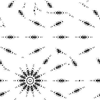 black and white abstract ethnic background 