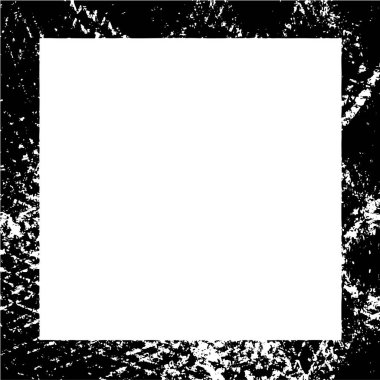 black and white grunge frame background 