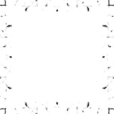 black and white grunge frame background 