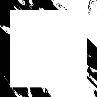 Grunge vuruş çerçevesi çiziyor. Kirli kaplama ve tehlike sınır çerçevesi.