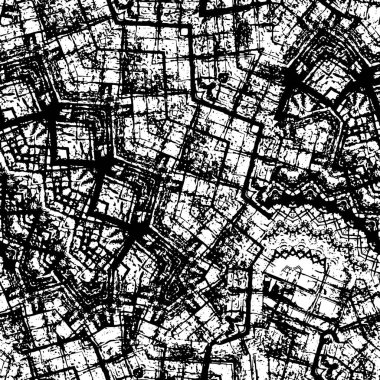 tasarım, vektör illüstrasyonu için siyah ve beyaz dekoratif arkaplan  