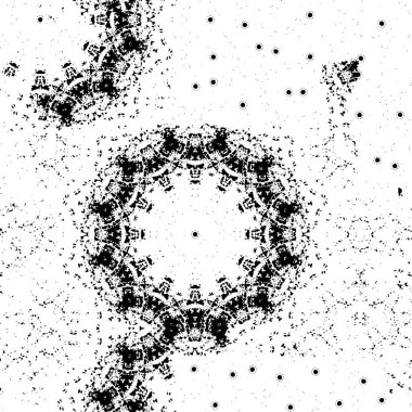 Soyut süs eşyasıyla kusursuz desen. vektör illüstrasyonu.