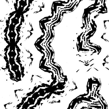 Soyut süs eşyasıyla kusursuz desen. vektör illüstrasyonu.