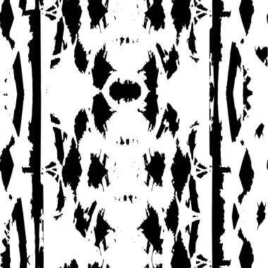 Soyut süs eşyasıyla kusursuz desen. vektör illüstrasyonu.