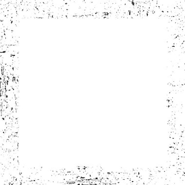 black and white vector square frame background 